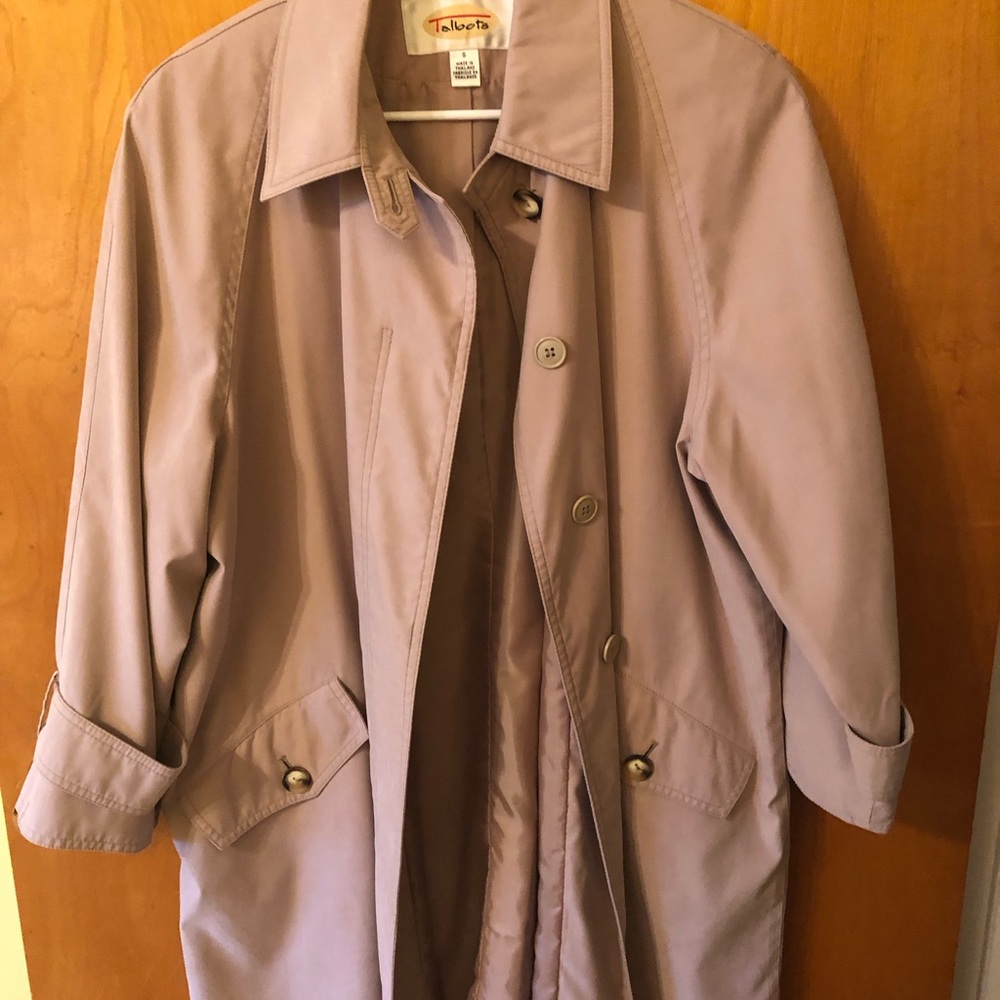 Talbots Khaki Trench Coat